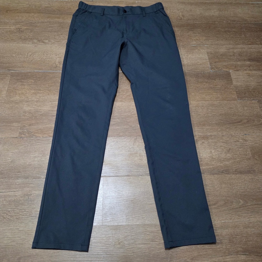 Jack Archer Jetsetter Tech Pants Deep Blue Mens 32x34 Polyester Golf Travel